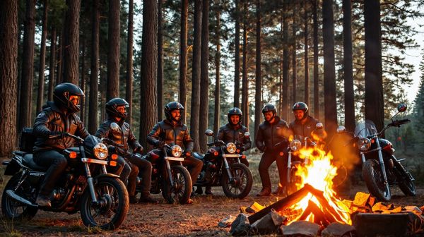 Meilleures astuces de camping pour motards : séjournez comme un pro