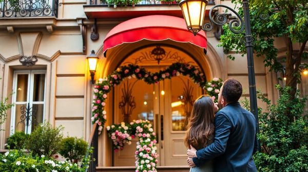 Top 10 hôtels romantiques à Paris pour un week-end en couple